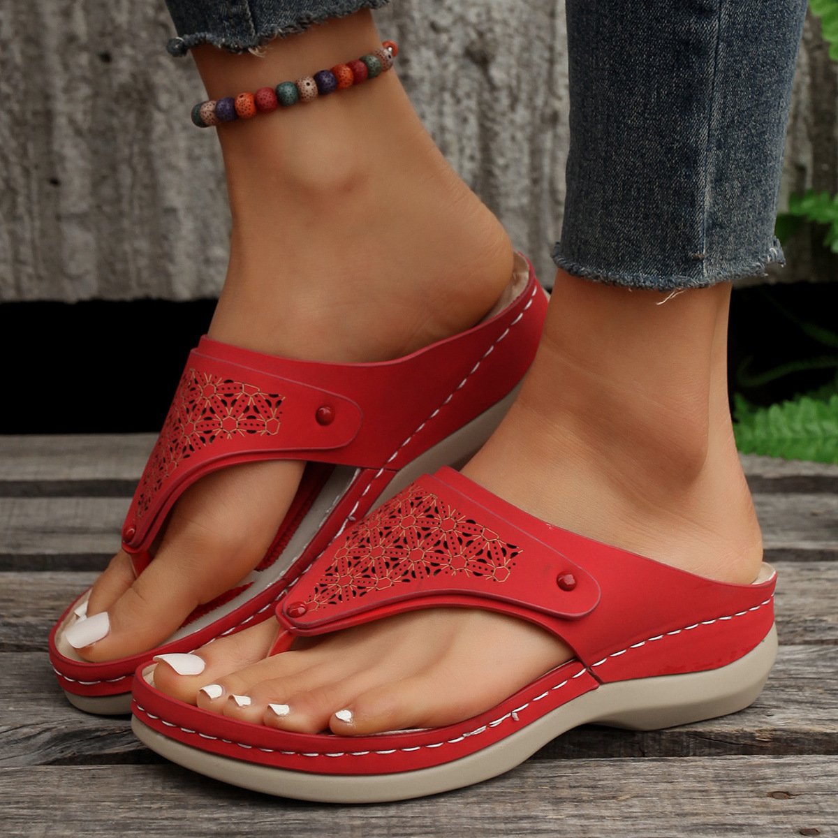 Zoraida | Sandalias ortopédicas de cuero para senderiSo
