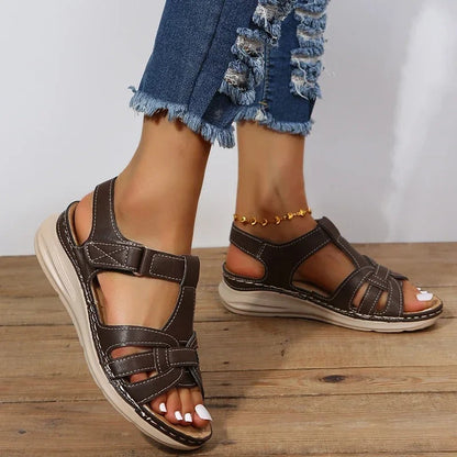 Abigaíl | Sandalias de cuero de moda para mujer