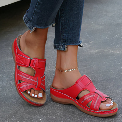 Benedicta | Sandalias de punta abierta de moda para el estilo de verano