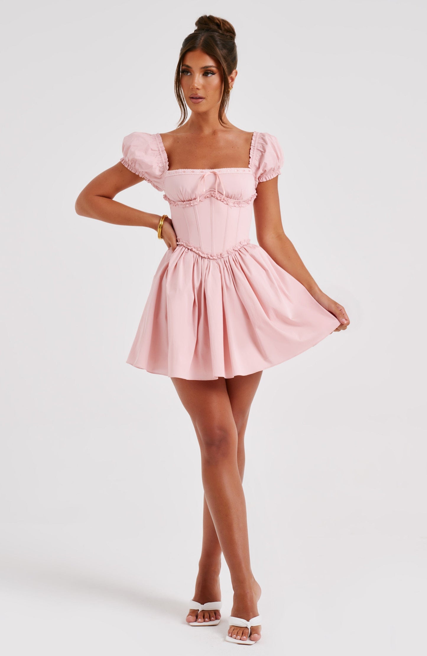 Vestido Mini Penelope - Rosa Resplandor