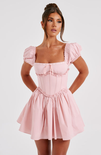 Vestido Mini Penelope - Rosa Resplandor