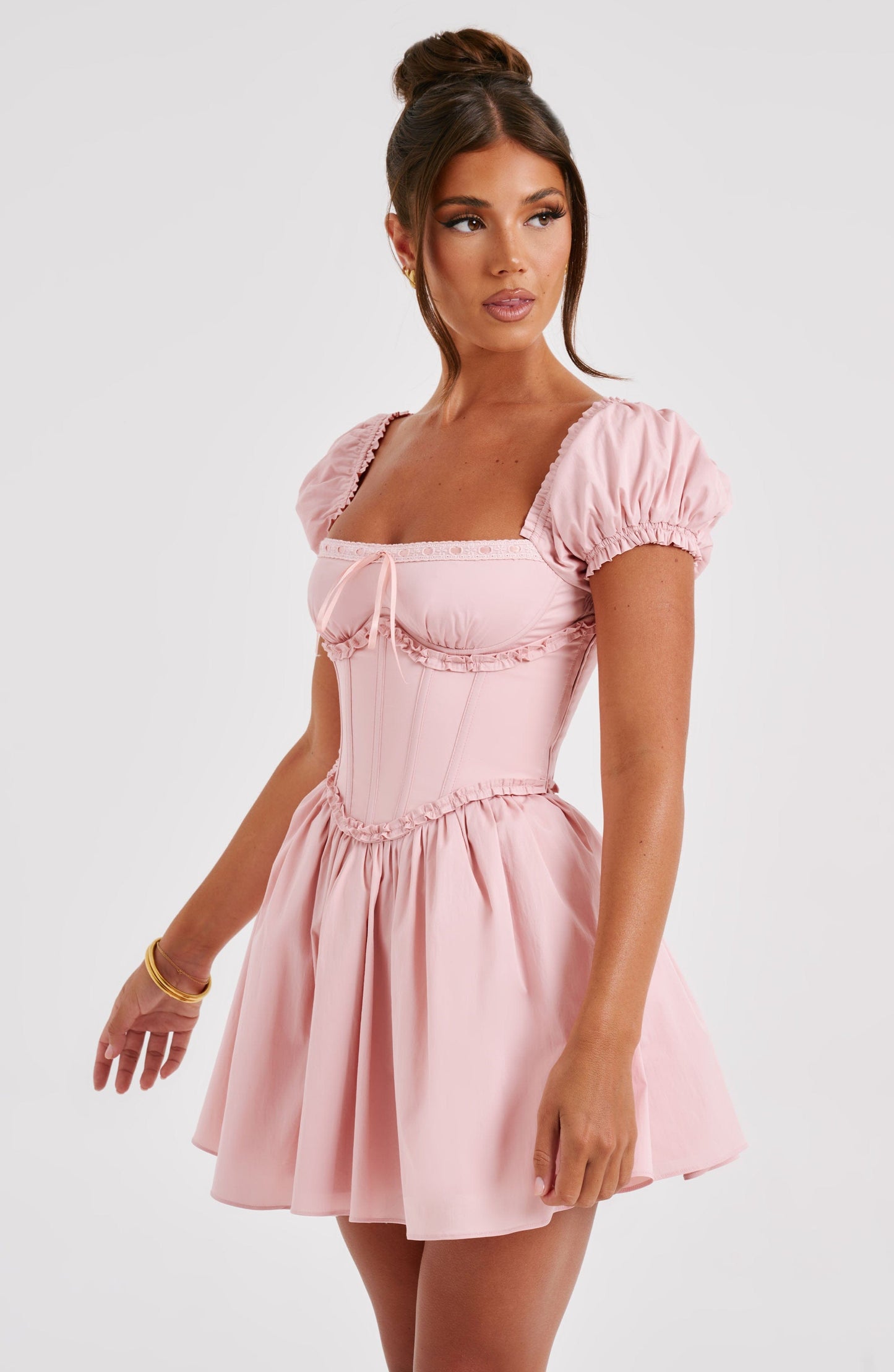 Vestido Mini Penelope - Rosa Resplandor