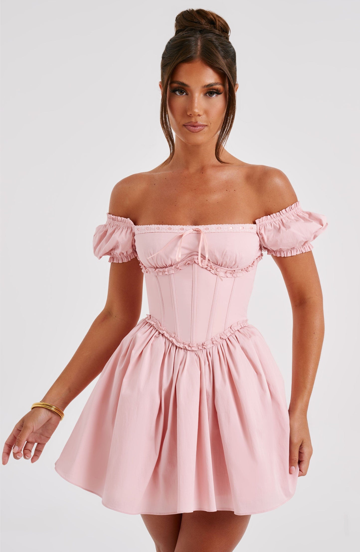 Vestido Mini Penelope - Rosa Resplandor