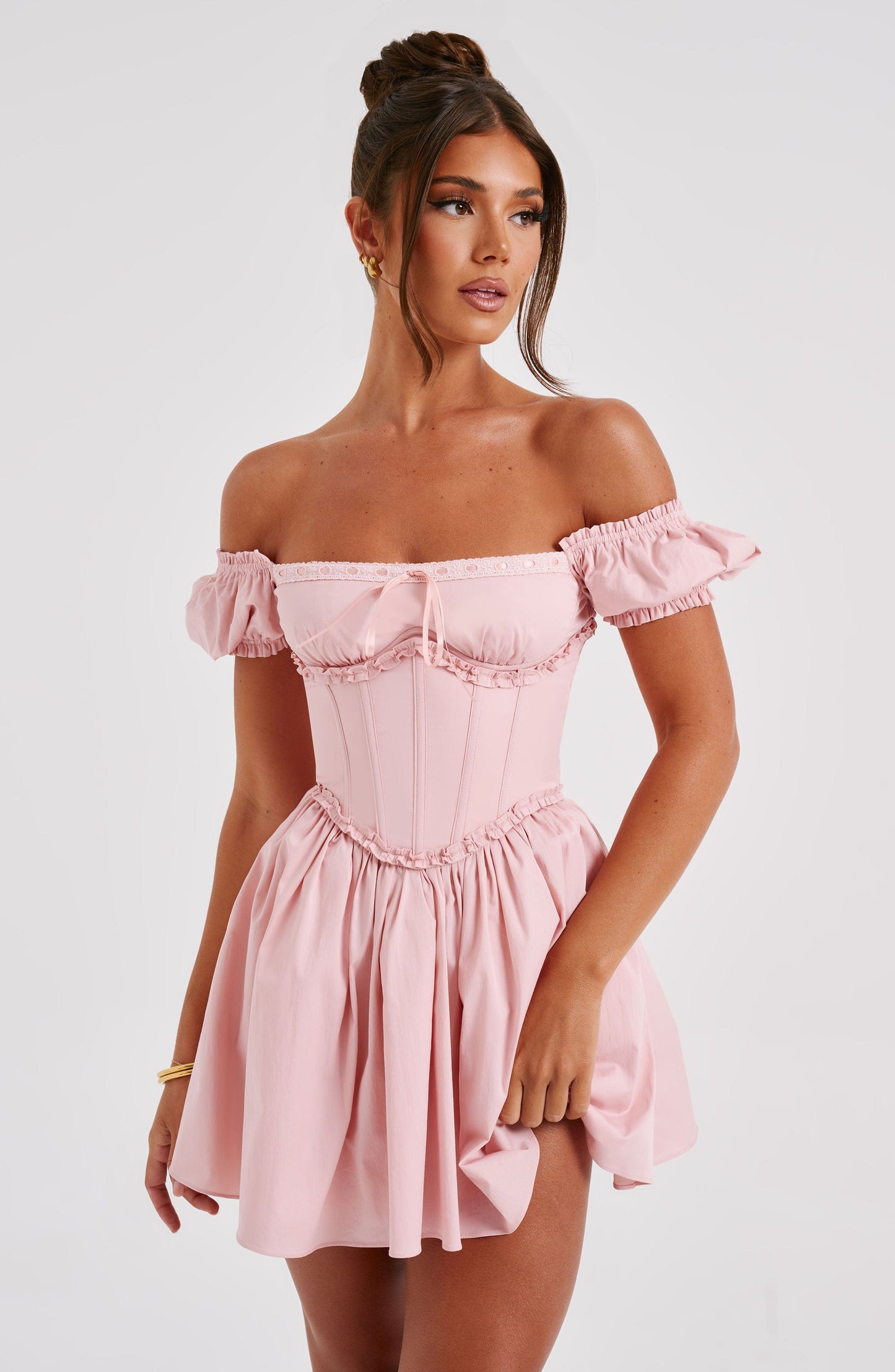 Vestido Mini Penelope - Rosa Resplandor