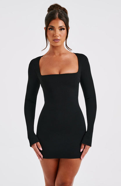 Vestido Mini Priya - Negro