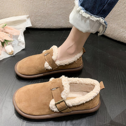 Berenice | Sandalias de felpa cálidas para mujer para
