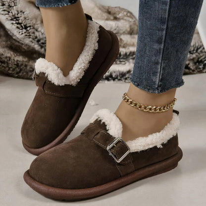 Berenice | Sandalias de felpa cálidas para mujer para