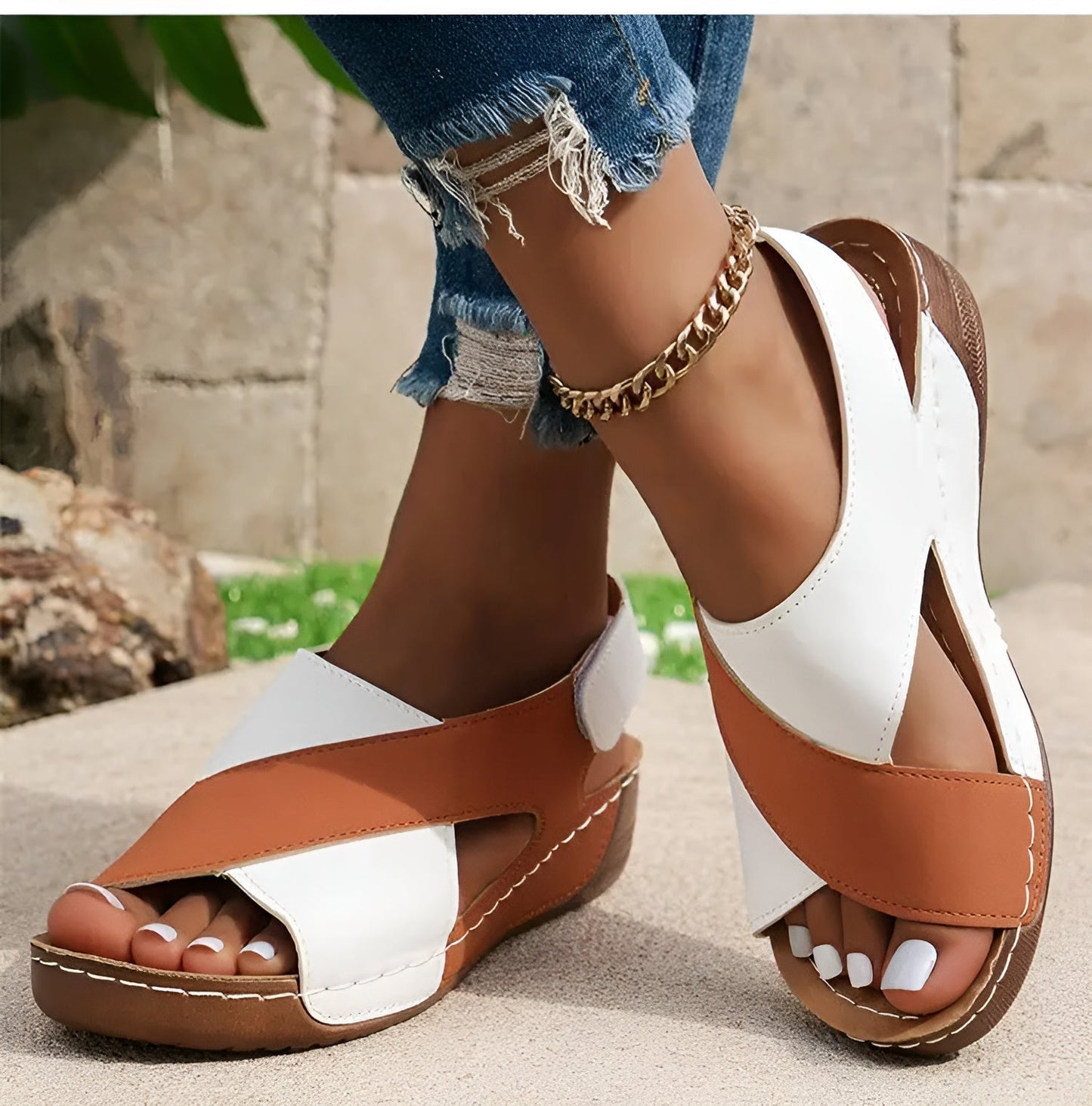 Violeta | Sandalias ortopédicas para mujer